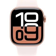 Купить Смарт-часы Apple Watch Series 10, Rose Gold/Light Blush Band / Народный дискаунтер ЦЕНАЛОМ