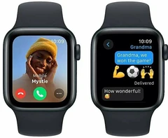 Купить Смарт-часы Apple Watch SE 2024, Midnight/Midnight Band / Народный дискаунтер ЦЕНАЛОМ