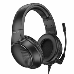 Купить Наушники игровые Borofone BO109 Bountiful, черный / Народный дискаунтер ЦЕНАЛОМ