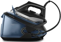 Купить Парогенератор Rowenta Turbo Steam VR8322F0, черный/синий / Народный дискаунтер ЦЕНАЛОМ