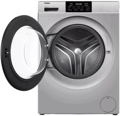 Купить Стиральная машина Haier HW70-BP12919S, серебристый / Народный дискаунтер ЦЕНАЛОМ