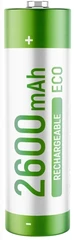 Купить Аккумулятор AA Energy Eco HR6-2BL NIMH-2600-HR6/2B, 2 шт / Народный дискаунтер ЦЕНАЛОМ