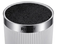Купить Подставка для ножей Regent inox Linea Block, белый / Народный дискаунтер ЦЕНАЛОМ