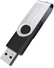 Купить USB-накопитель KingPrice KPFD2 16 ГБ, USB 2.0, черный / Народный дискаунтер ЦЕНАЛОМ