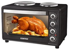 Купить Мини-духовка CENTEK CT-1530-36 PLATE / Народный дискаунтер ЦЕНАЛОМ