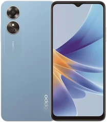 Купить Смартфон 6.56" OPPO A17 4/64GB Lake Blue / Народный дискаунтер ЦЕНАЛОМ