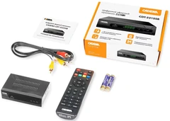 Купить Ресивер DVB-T2 Cadena CDT-2315SB / Народный дискаунтер ЦЕНАЛОМ