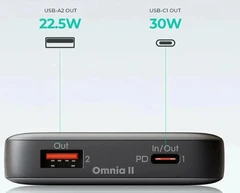 Купить Внешний аккумулятор Aukey Sprint PB-Y41, 10000 мАч, серый / Народный дискаунтер ЦЕНАЛОМ