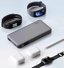 Купить Внешний аккумулятор Aukey Sprint PB-Y41, 10000 мАч, серый / Народный дискаунтер ЦЕНАЛОМ