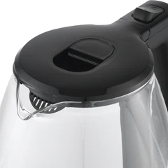 Купить Чайник CENTEK CT-0014, черный/серебристый / Народный дискаунтер ЦЕНАЛОМ