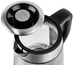 Купить Чайник CENTEK CT-0013, черный/серебристый / Народный дискаунтер ЦЕНАЛОМ