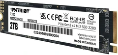Купить SSD накопитель Patriot P320 2 ТБ, M.2 NVMe (P320P2TBM28) / Народный дискаунтер ЦЕНАЛОМ