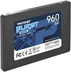 Купить SSD накопитель Patriot Burst Elite 960 ГБ, 2.5" SATA (PBE960GS25SSDR) / Народный дискаунтер ЦЕНАЛОМ