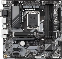 Купить Материнская плата Gigabyte B760M DS3H, LGA 1700, Intel B760, mATX, Ret / Народный дискаунтер ЦЕНАЛОМ