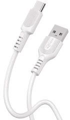 Купить Кабель Vixion PRO VX-01c USB - USB Type-C, 1 м, белый / Народный дискаунтер ЦЕНАЛОМ