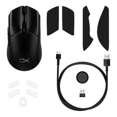 Купить Мышь беспроводная HyperX Haste 2, черный / Народный дискаунтер ЦЕНАЛОМ