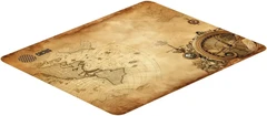Купить Коврик для мыши Cactus Antique map / Народный дискаунтер ЦЕНАЛОМ