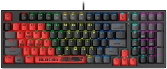 Купить Клавиатура проводная A4Tech Bloody S98 Sports Red, красный/черный / Народный дискаунтер ЦЕНАЛОМ