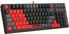 Купить Клавиатура проводная A4Tech Bloody S98 Sports Red, красный/черный / Народный дискаунтер ЦЕНАЛОМ