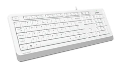 Купить Клавиатура проводная A4Tech Fstyler FK10, белый/серый / Народный дискаунтер ЦЕНАЛОМ