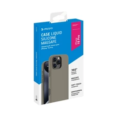 Купить Чехол-накладка Deppa Liquid Silicone Magsafe для Apple iPhone 16 Pro, серый / Народный дискаунтер ЦЕНАЛОМ