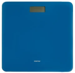 Купить Весы напольные CENTEK CT-2443 LCD BLUE, синий / Народный дискаунтер ЦЕНАЛОМ