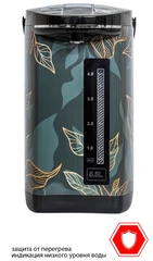 Купить Термопот JVC JK-TP1047, серый/зеленый / Народный дискаунтер ЦЕНАЛОМ