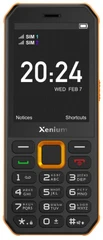 Купить Сотовый телефон Xenium X300, оранжевый/черный / Народный дискаунтер ЦЕНАЛОМ