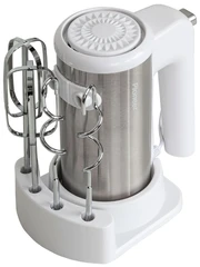 Купить Миксер Pioneer MX341, белый/серебристый / Народный дискаунтер ЦЕНАЛОМ