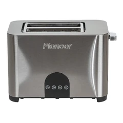 Купить Тостер Pioneer TS185, серебристый / Народный дискаунтер ЦЕНАЛОМ