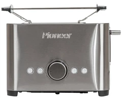 Купить Тостер Pioneer TS150, серебристый / Народный дискаунтер ЦЕНАЛОМ