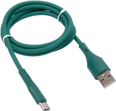 Купить Кабель Cablexpert CC-USB2S-AMCM-1M-GN USB2.0 Am - Type-C, 1 м, зеленый / Народный дискаунтер ЦЕНАЛОМ