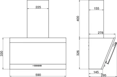 Купить Вытяжка Elikor Титан 60П-430-К3Д, черный/черный / Народный дискаунтер ЦЕНАЛОМ