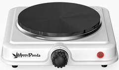 Купить Плитка электрическая Happy Panda HP-01W, белый / Народный дискаунтер ЦЕНАЛОМ
