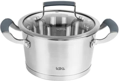 Купить Кастрюля LARA LR02-279 серия Венера, 2.4 л / Народный дискаунтер ЦЕНАЛОМ