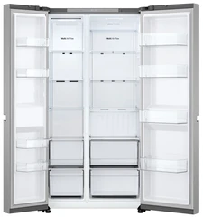 Купить Холодильник LG GC-B257KMHW, серебристый / Народный дискаунтер ЦЕНАЛОМ