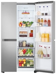 Купить Холодильник LG GC-B257KMHW, серебристый / Народный дискаунтер ЦЕНАЛОМ