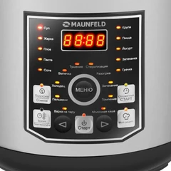 Купить Мультиварка Maunfeld MPMC-1624S, серебристый/черный / Народный дискаунтер ЦЕНАЛОМ