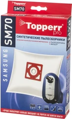 Купить Пылесборник Topperr SM70 для пылесосов Samsung / Народный дискаунтер ЦЕНАЛОМ