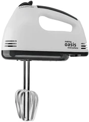 Купить Миксер Oasis MH-30W, белый/черный / Народный дискаунтер ЦЕНАЛОМ