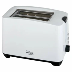 Купить Тостер Oasis TR-2W, белый / Народный дискаунтер ЦЕНАЛОМ