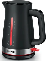Купить Чайник BOSCH TWK4M223, черный / Народный дискаунтер ЦЕНАЛОМ