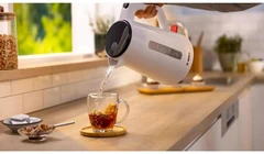 Купить Чайник BOSCH TWK1M121, белый / Народный дискаунтер ЦЕНАЛОМ