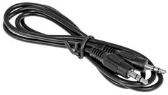 Купить Аудиокабель Jack3.5 -> Jack3.5 (AUX), Сигнал, 1.0м, черный / Народный дискаунтер ЦЕНАЛОМ