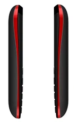 Купить Сотовый телефон Jinga Simple F170, черный/красный / Народный дискаунтер ЦЕНАЛОМ