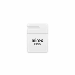 Купить USB-накопитель Mirex Minca White, 8 ГБ, USB 2.0, белый / Народный дискаунтер ЦЕНАЛОМ