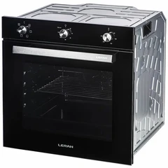 Купить Электрический духовой шкаф Leran EOM 6077 BG, черный / Народный дискаунтер ЦЕНАЛОМ