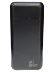 Купить Внешний аккумулятор Aksberry E300 Epica 30000 мАч, черный / Народный дискаунтер ЦЕНАЛОМ