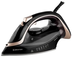 Купить Утюг BRAYER BR4017, черный/бронзовый / Народный дискаунтер ЦЕНАЛОМ