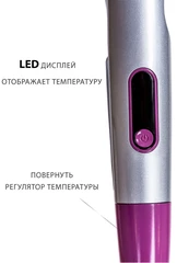 Купить Выпрямитель для волос Pioneer HS-10115, черный/фиолетовый / Народный дискаунтер ЦЕНАЛОМ